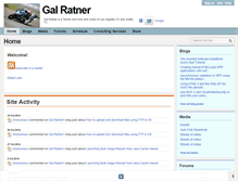 Tablet Screenshot of galratner.com